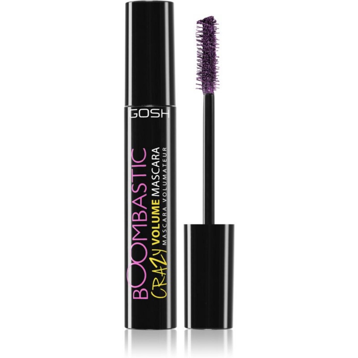Gosh, Boombastic Crazy, Vegan, Length and Volume, Mascara, 006, Dusty Violet, 13 ml