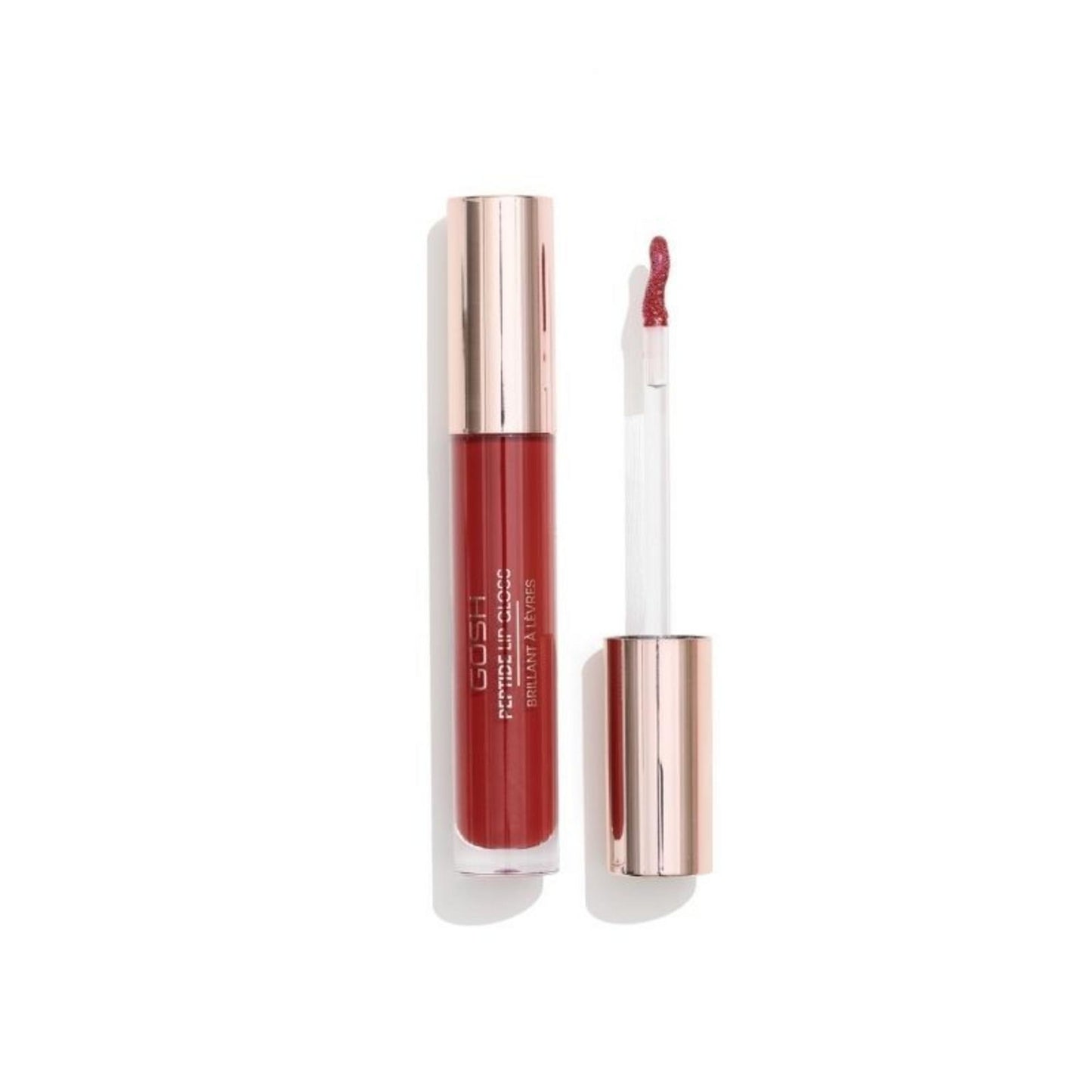 Gosh, Peptide, allergy-certified, Super shiny, Lip Gloss, 005, Cherry, 7 ml