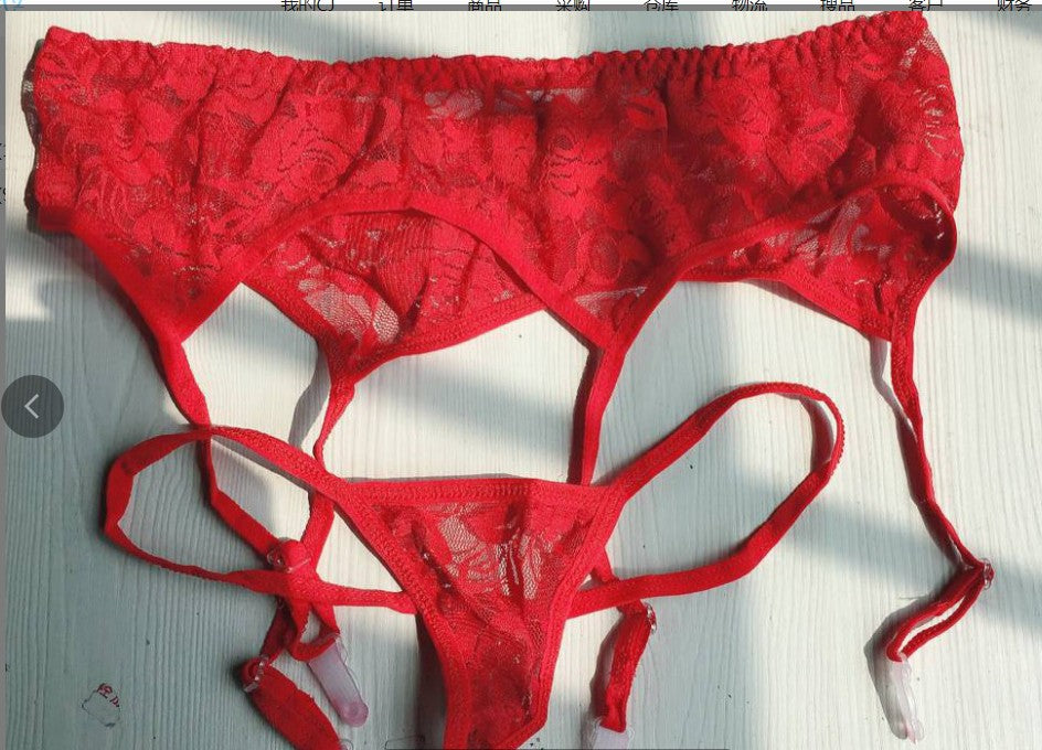 Sexy Lingerie Set Of 2 Garters Underpants