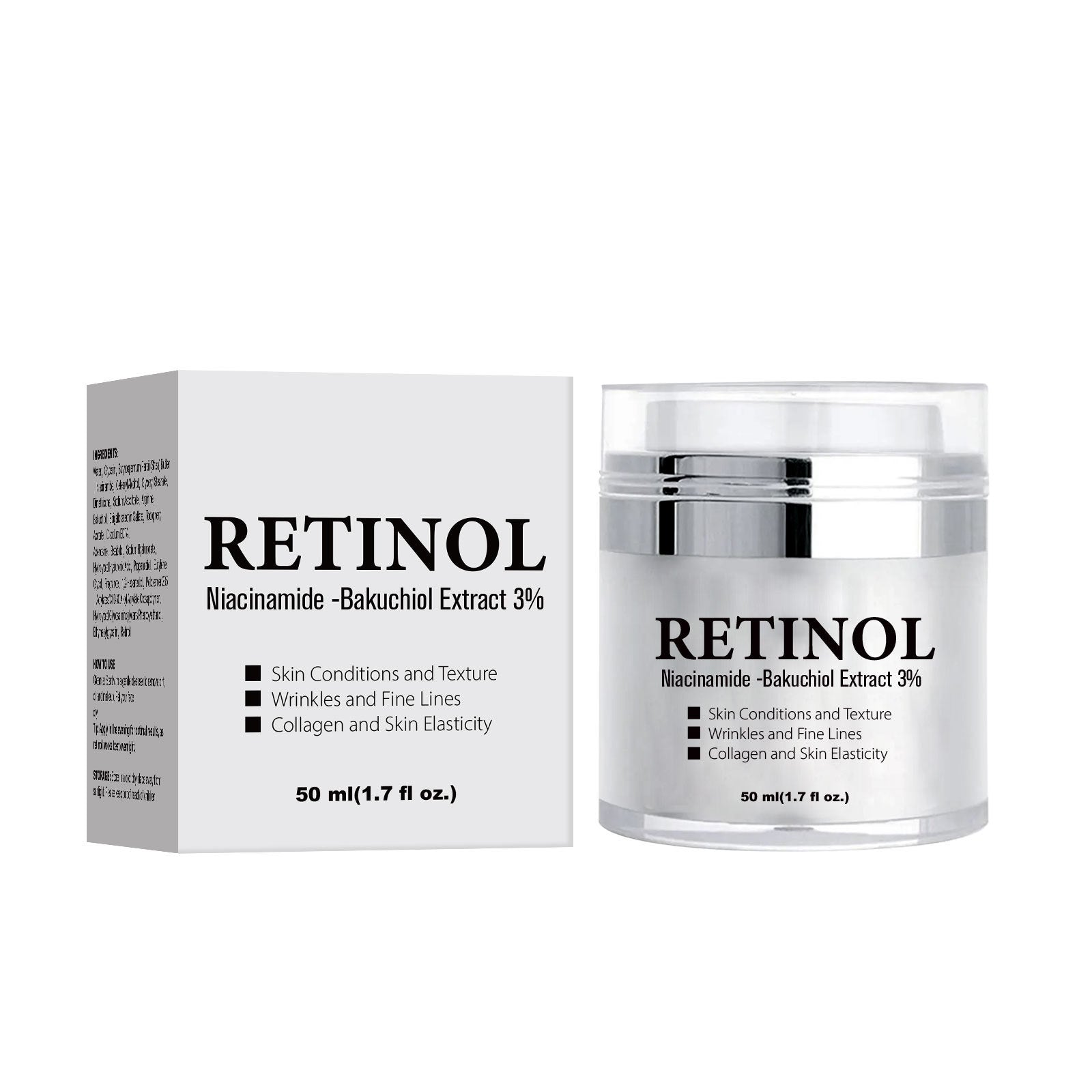Retinol Tender Skin Care Whitening Moisturizing Nourishing Anti-Wrinkle Repair Cream