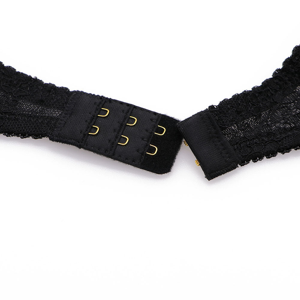 Bow Garter Clip 3 Piece Panty Stockings