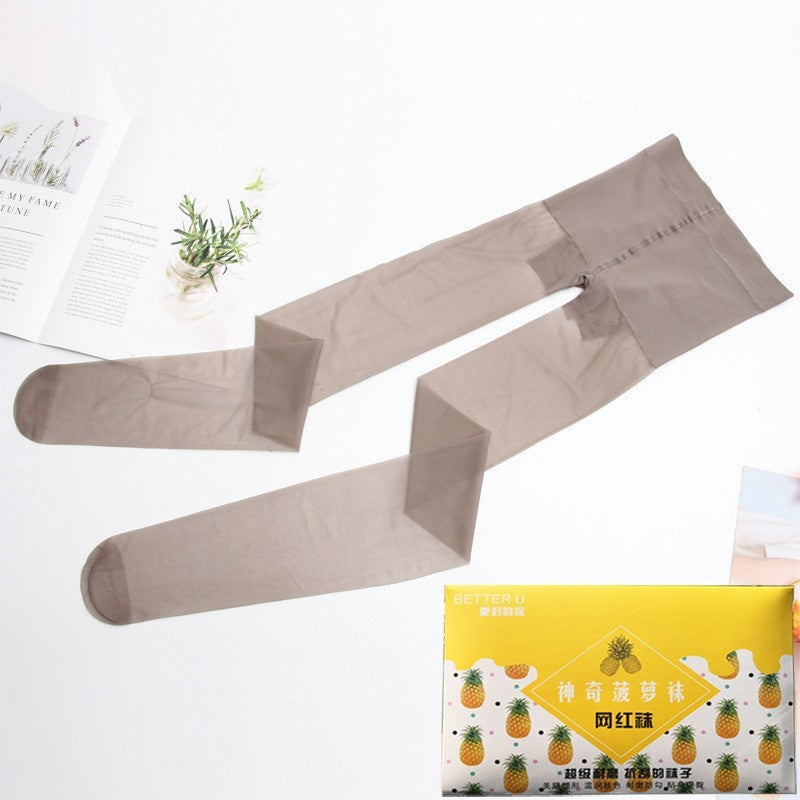Arbitrary Cut Silk Stockings Women's Snagging Resistant Pantyhose Summer Ultra-thin Invisible
