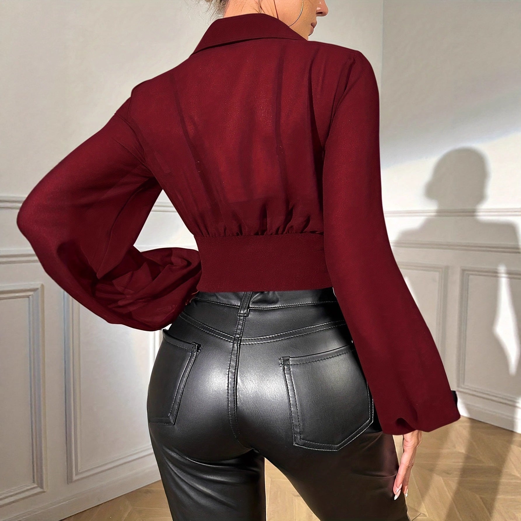 New Stylish Elegant And Minimalist Everyday Casual Womens Shirt