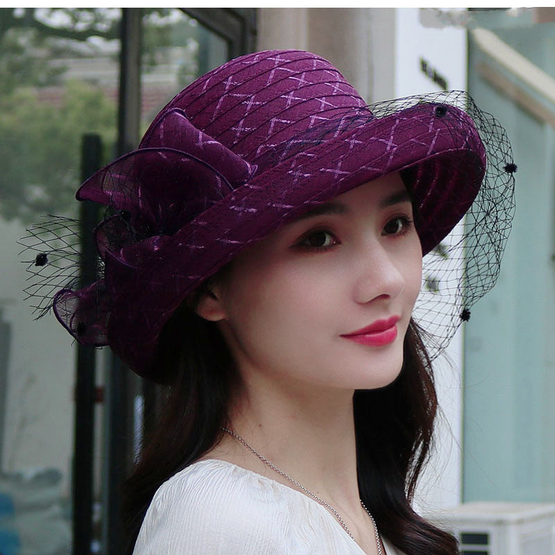 Curly Top Hat Travel Sun Protection Breathable Sun Hat