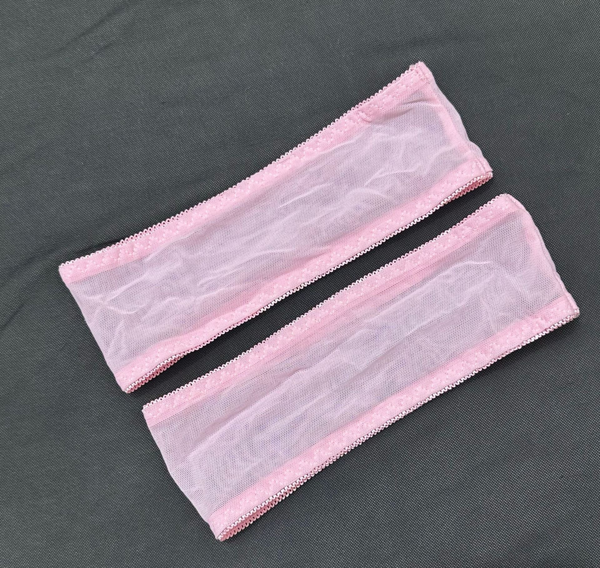 Sexy and Tempting Sheer Mesh Embroidered 3-Piece Bra Set for Women