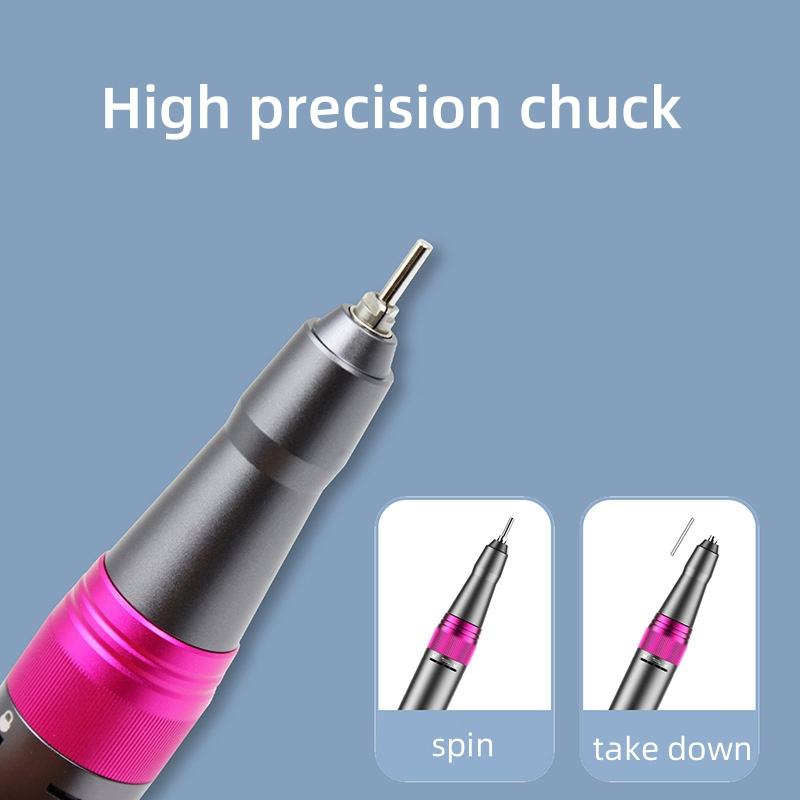 Lucidatrice per unghie personalizzata per trapano per unghie da tavolo professionale da 35000 giri/min Lucidatrice per gel con etichetta privata personalizzata per saloni di bellezza