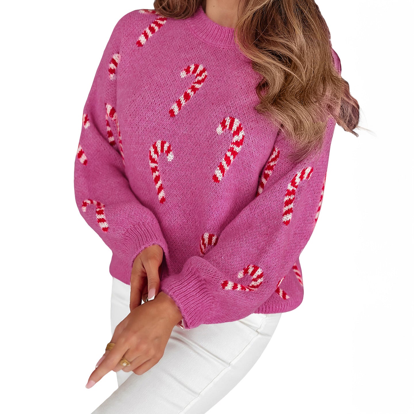 Versatile Knit Long-sleeve Top For Women