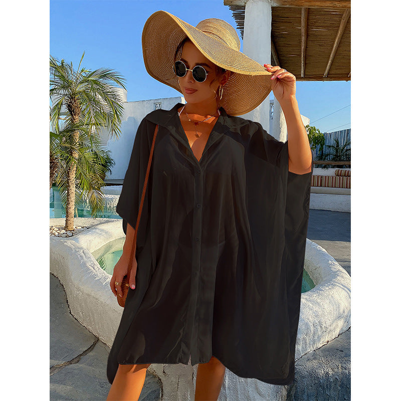 Loose All-match Single-breasted Sunscreen Jacket