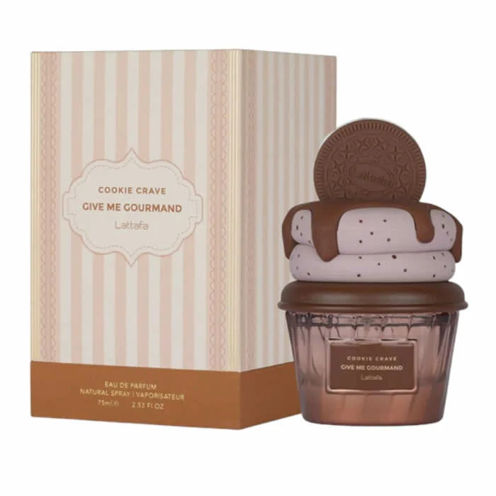 Lattafa Give Me Gourmand Cookie Crave Eau De Parfum Spray 75Ml - LATTAFA