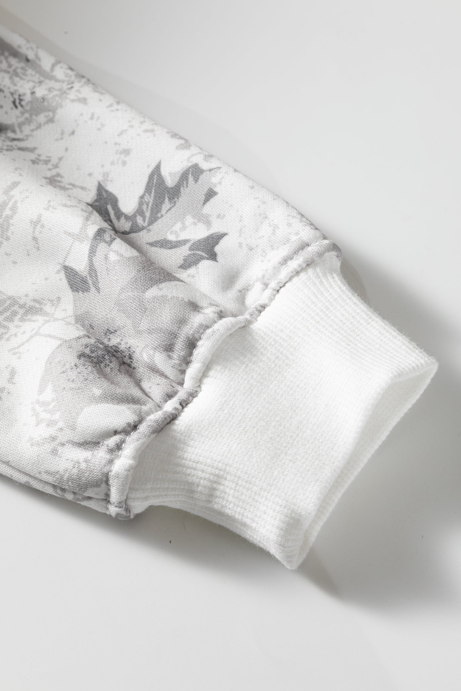 Light Grey Light Woodland Camo Classic Hoodie and Sweatpants Set