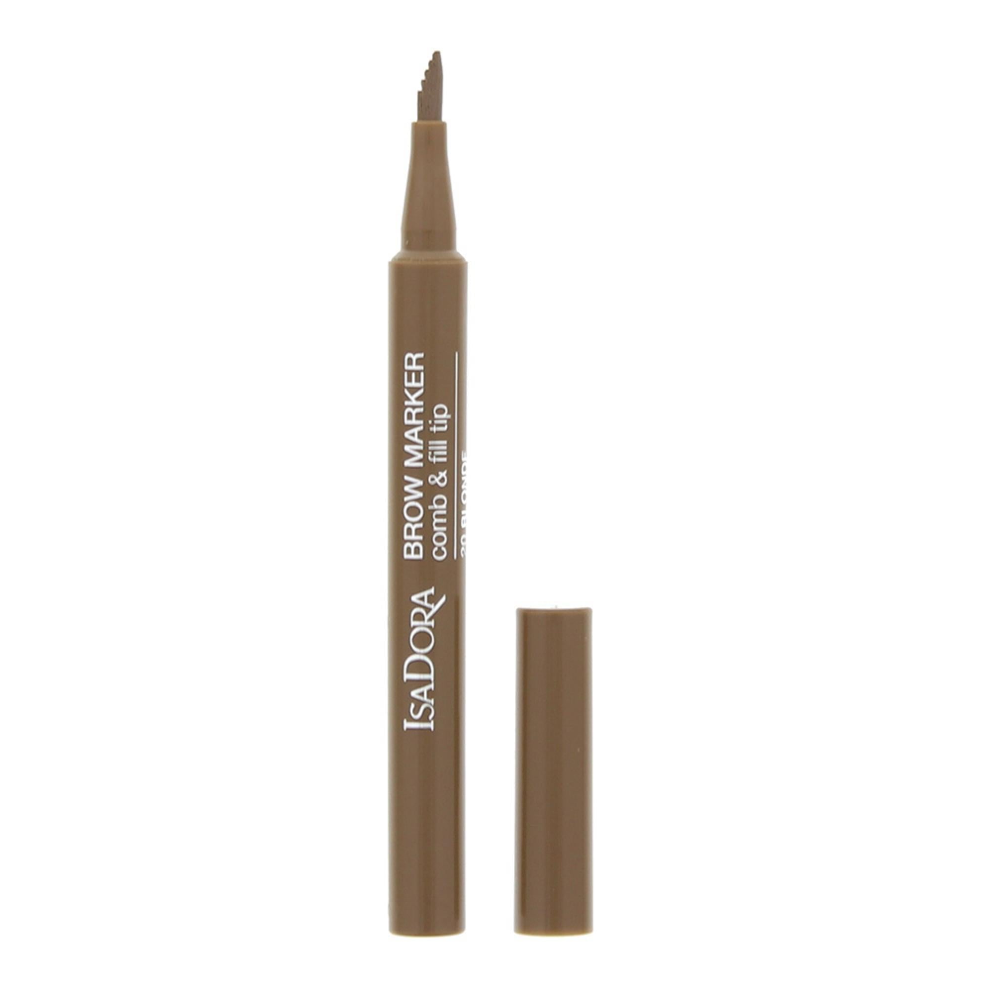 IsaDora, Brow Marker, Eyebrow Liquid Liner, 20, Blonde, 1 ml