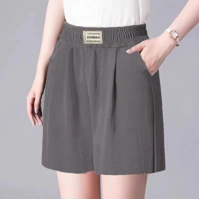 Fashion Personality Women's New Elastic Casual Shorts