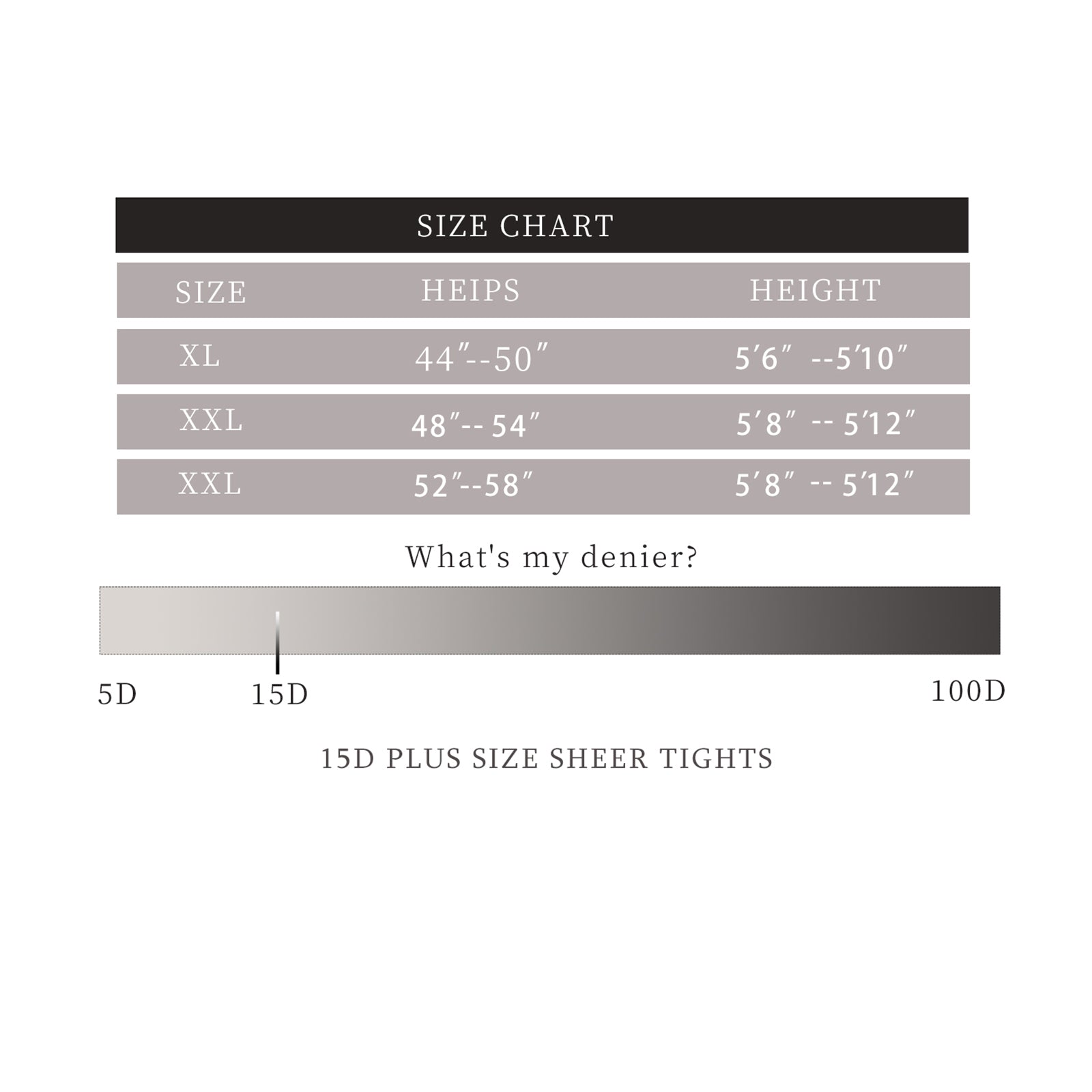 3 Pairs Plus Size Womens Sheer Tights 20D High Waist Control Top Pantyhose With Reinforced Toes