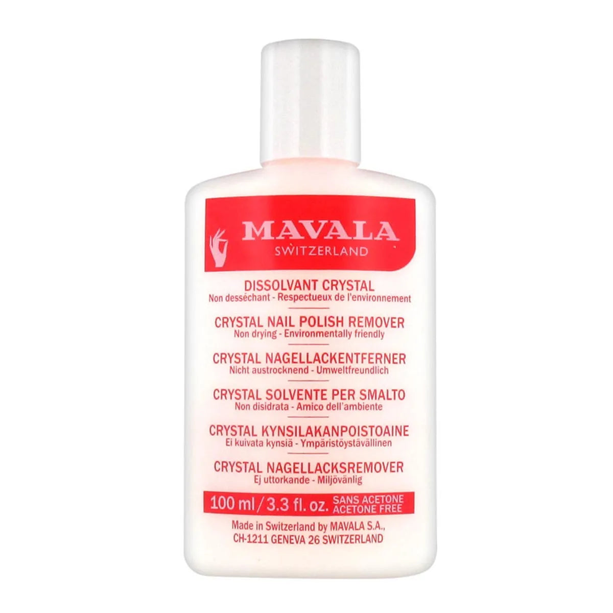 Mavala Crystal Nail Polish Remover 100Ml