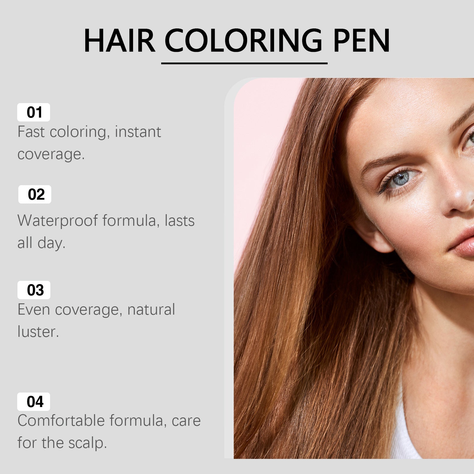 Instant Hair Dyeing And Makeup Pen