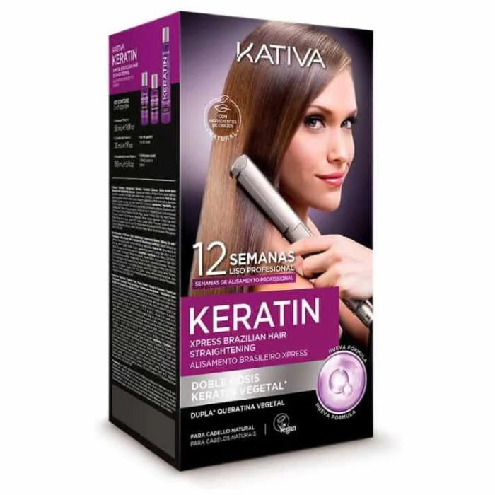 Kativa Keratin Alisado Brasileño Express Kit 150Ml - KATIVA