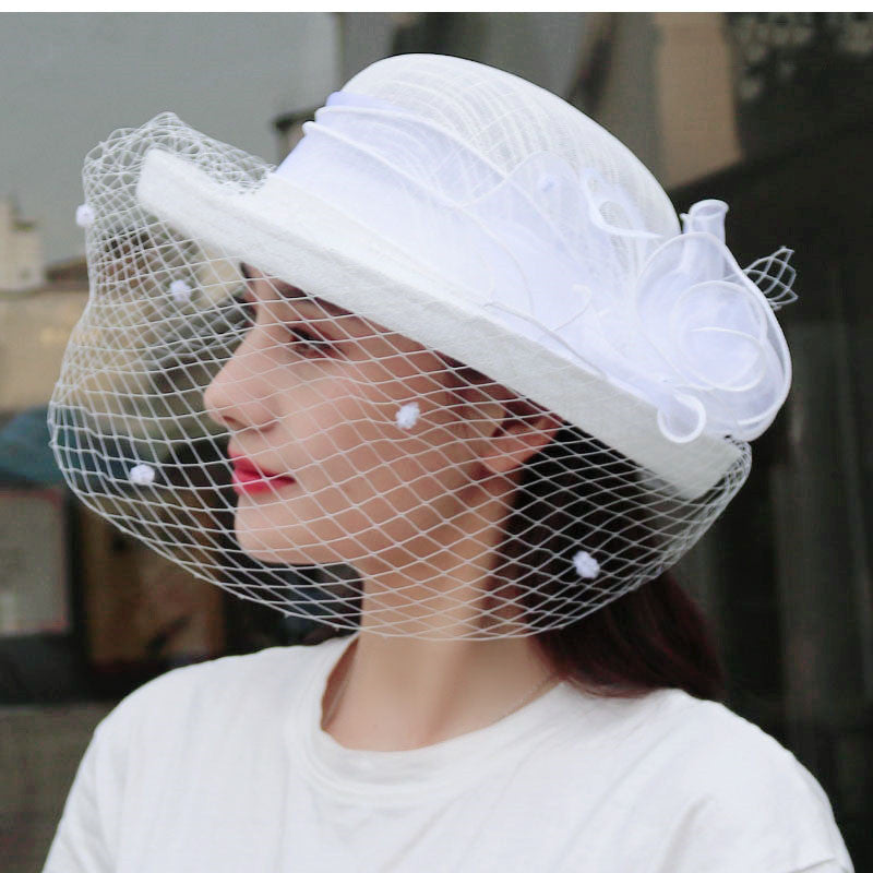 Curly Top Hat Travel Sun Protection Breathable Sun Hat