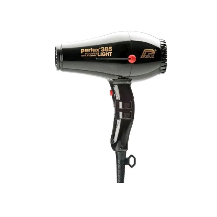 Parlux Hair Dryer 385 Powerlight Ionic Ceramic Black - PARLUX