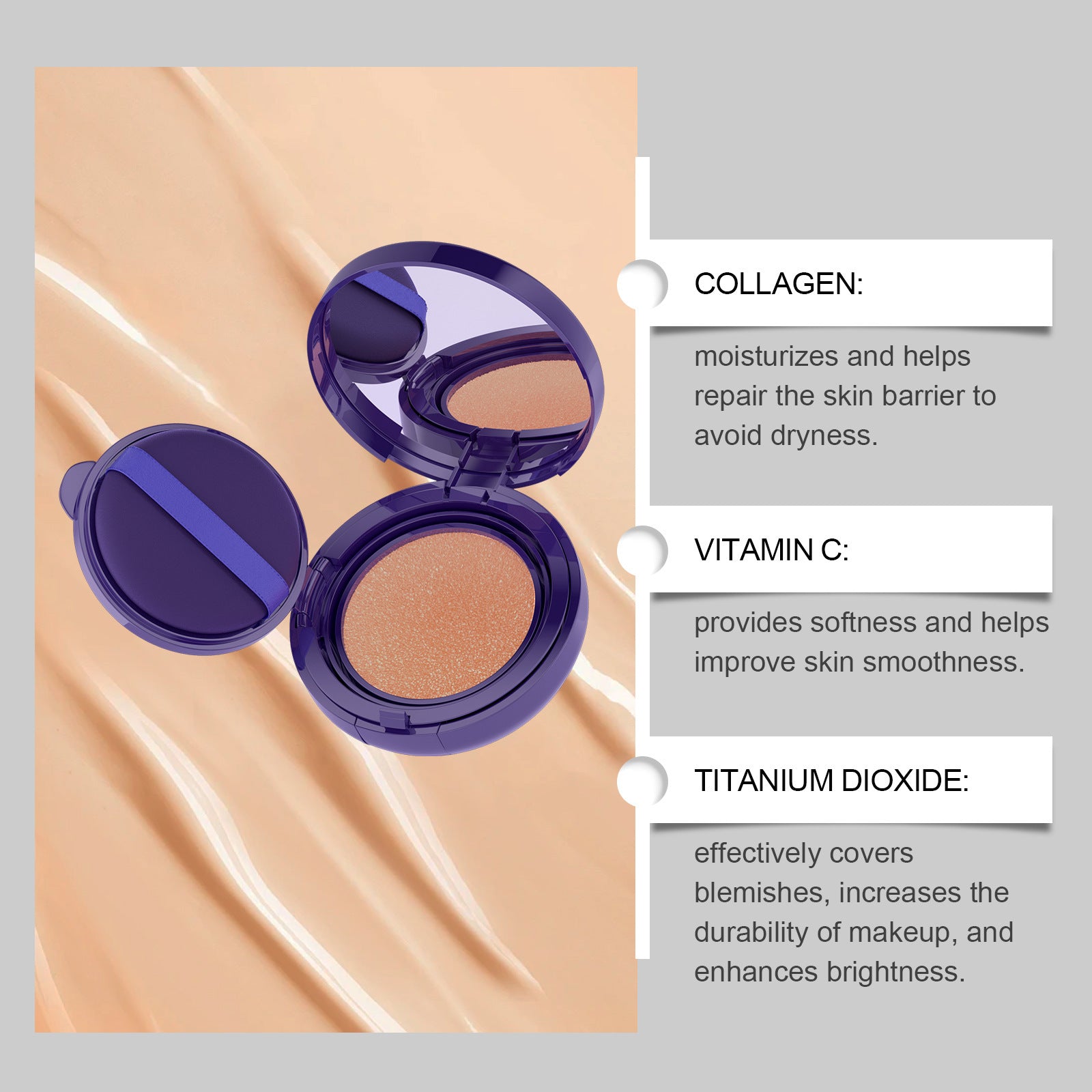 Soft Matte Cream Concealer Ivory White