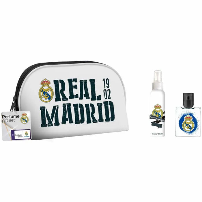 Real Madrid Eau De Toilette Spray 50Ml Set 3 Pieces