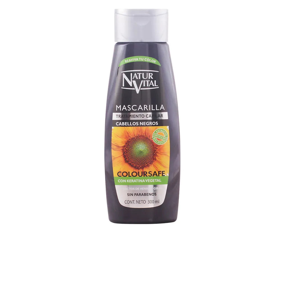 Naturaleza Y Vida Colorsafe Black Capillary Mask 300Ml - NATURALEZA Y VIDA