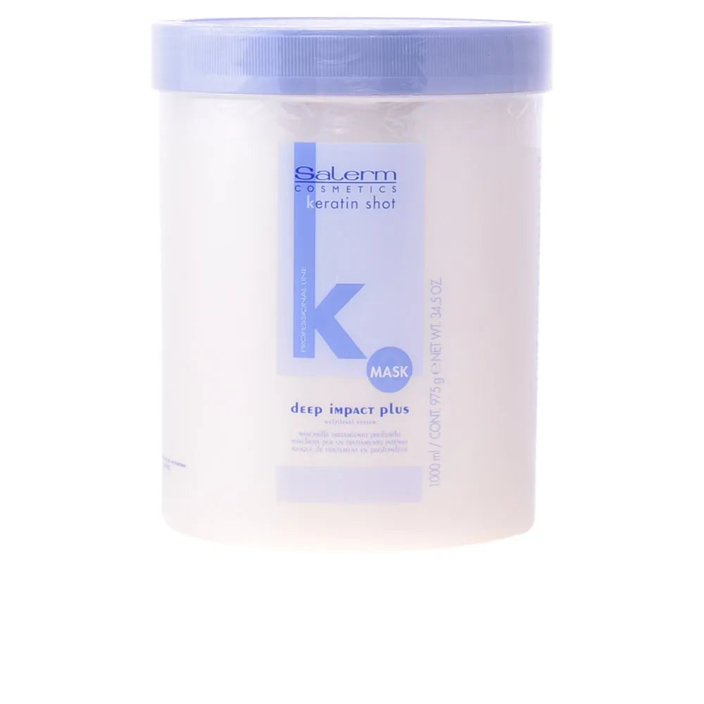 Salerm Cosmetics Keratin Shot Mask Deep Impact Plus 1000Ml - SALERM COSMETICS