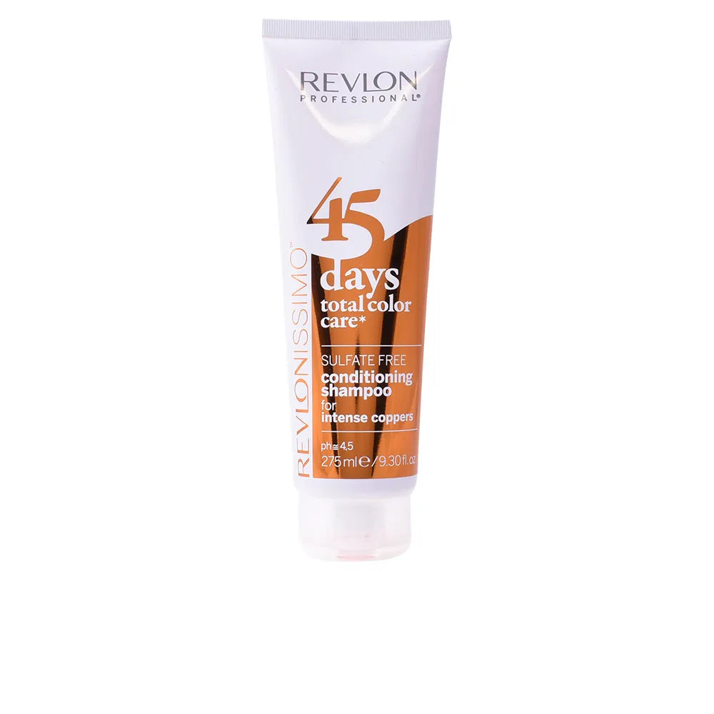 Revlon Revlonissimo 45 Days Conditioning Shampoo Intense Coppers 275Ml - REVLON