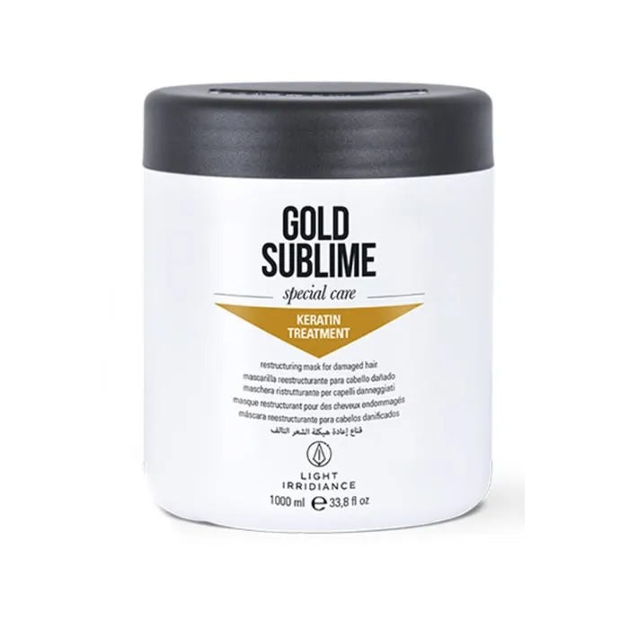 Light Irridiance Gold Sublime Keratin Treatment Mask 1000Ml