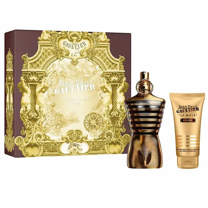 Jean Paul Gaultier Le Male Elixir Parfum Spray 125Ml Set 2 Pieces - JEAN PAUL GAULTIER