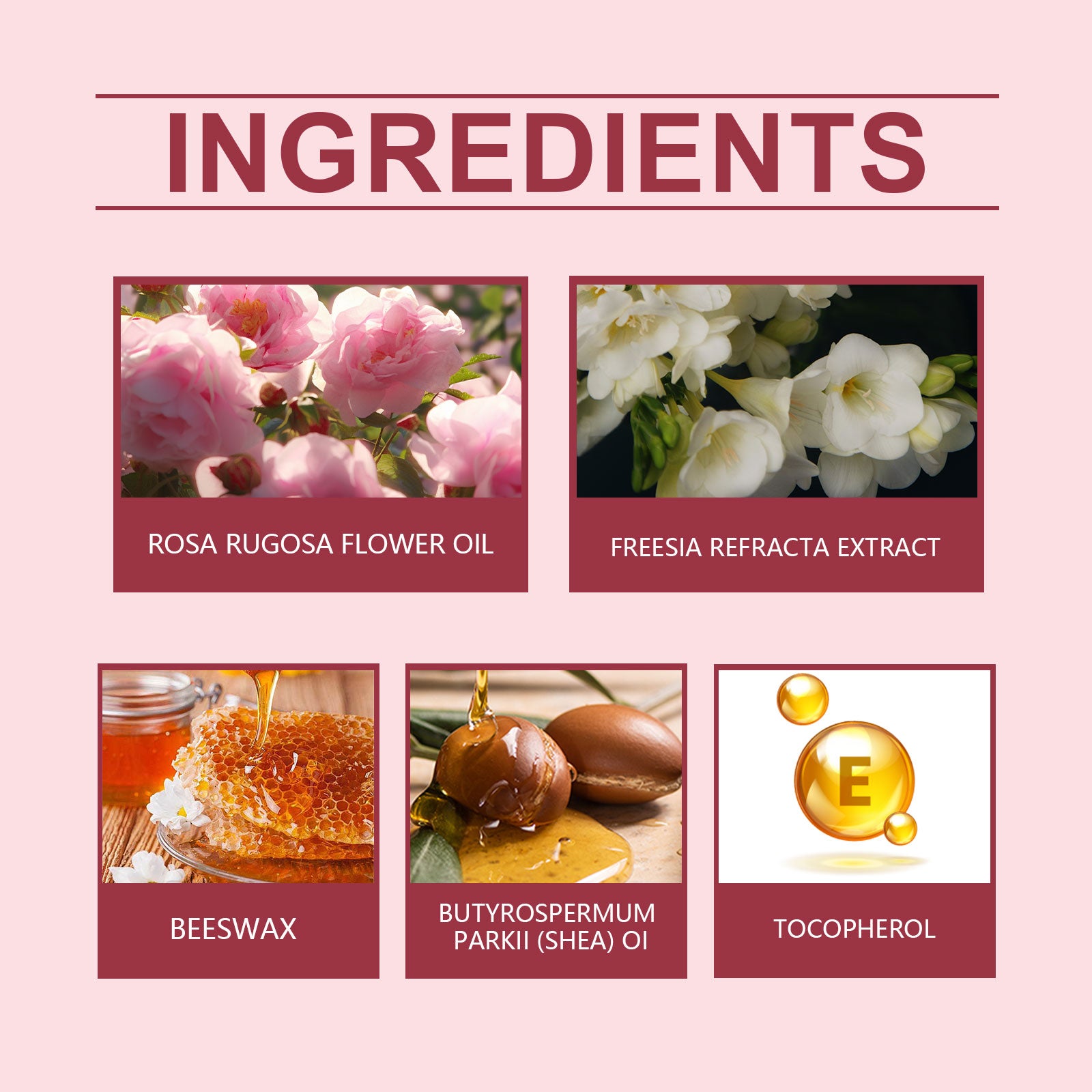 Solid Rose Balm Fresh, Light Scent, Lasting Lasting Everyday Date Charming Charm Portable Solid Balm