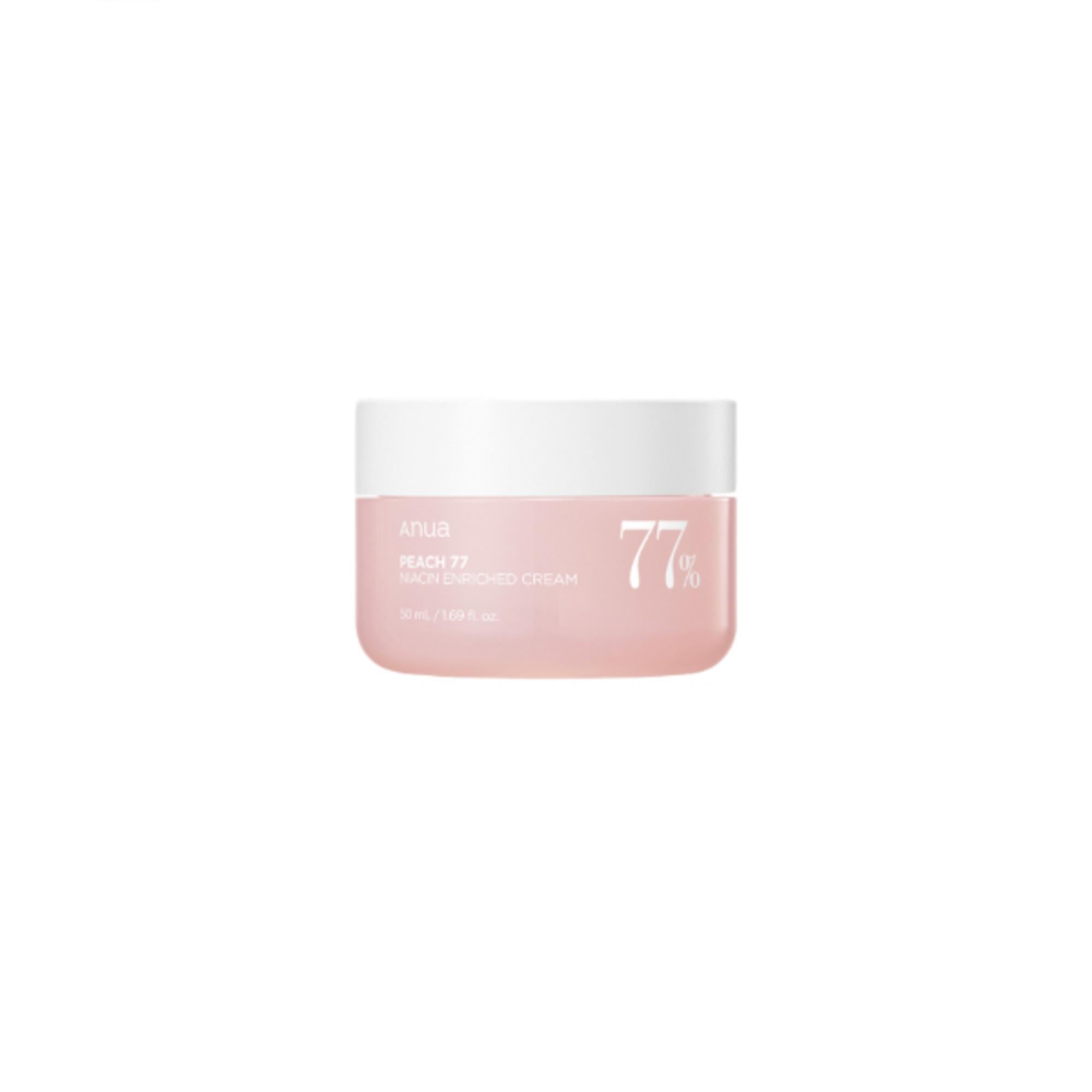 Anua, Peach 77%, Niacinamide, Moisturizing, Cream, For Face, 50 ml