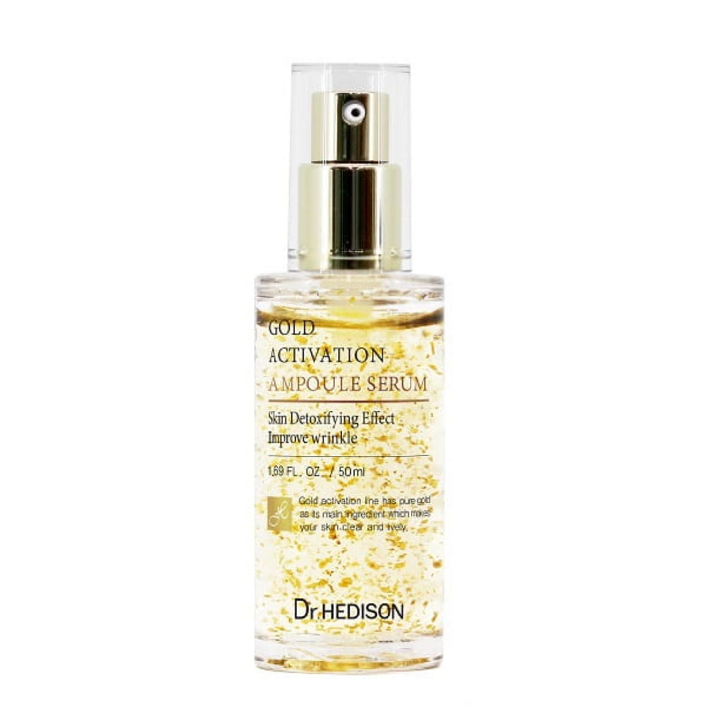 Dr. Hedison, Gold Activation, 24K gold, Detoxifying, Serum, For Face, 50 ml