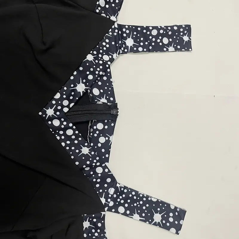 Plus Size Women's Solid Color V-Neck Jumpsuit With Rhinestone Detail - Wide Leg Romper For Spring&Summer