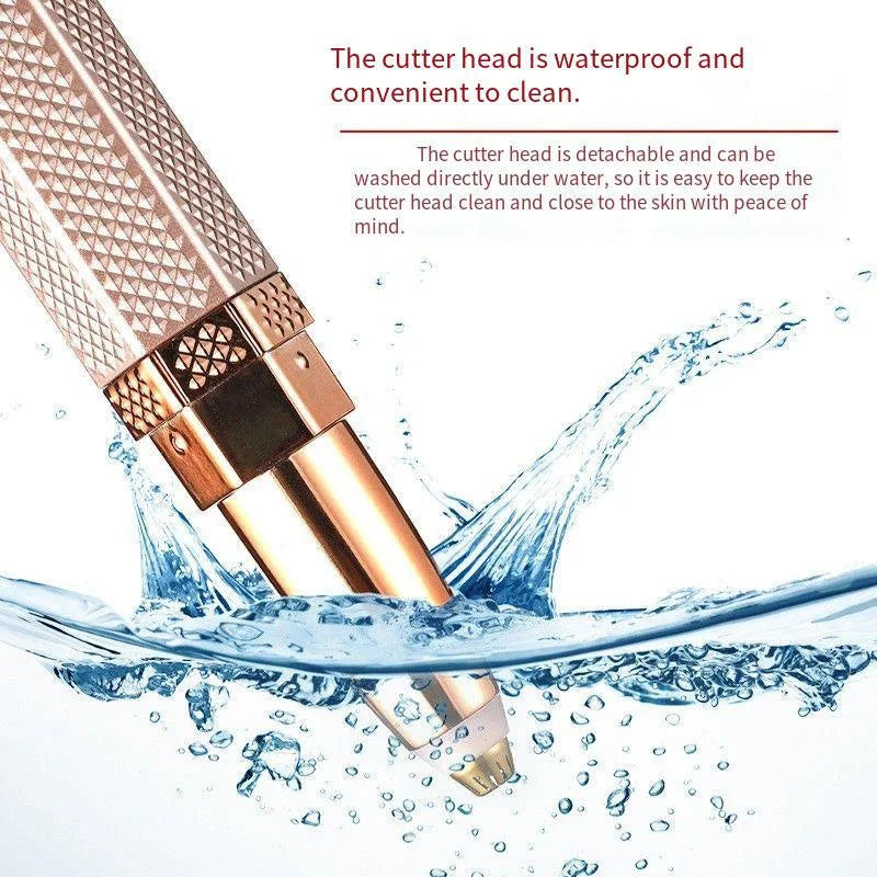 USB Charging Portable 4 IN 1 Women's Electric Epilator Hair Remover Bikini Painless Shaver For Women Body Facial Eyebrow Trimmer