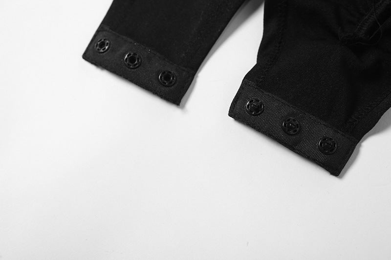 Women's Sheer Mesh Contrast Bodysuit