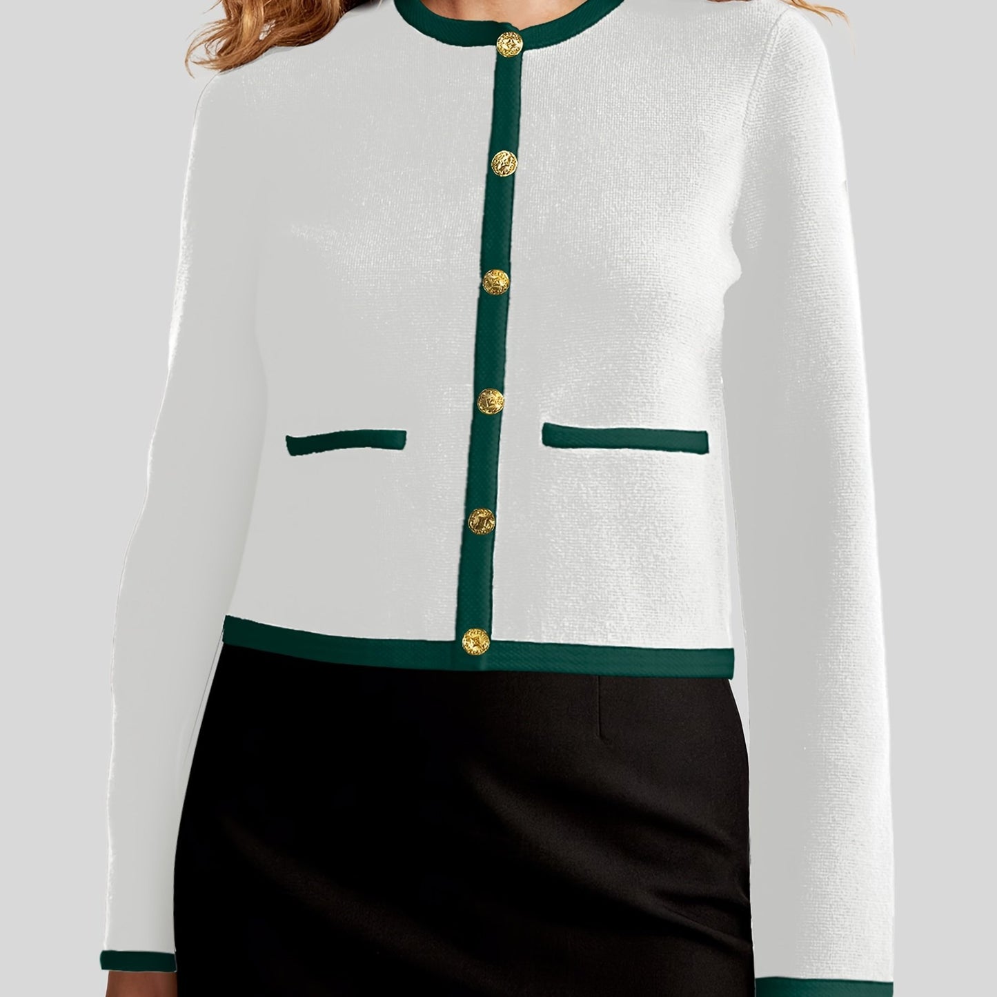 Women's Knit Cardigan Sweaters Spring Fashion Long