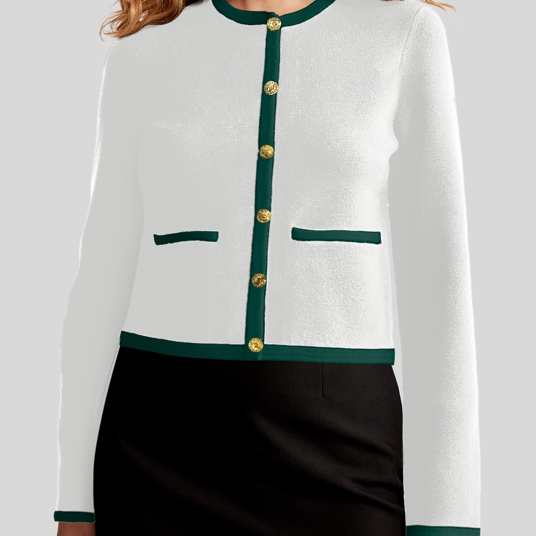 Women's Knit Cardigan Sweaters Spring Fashion Long