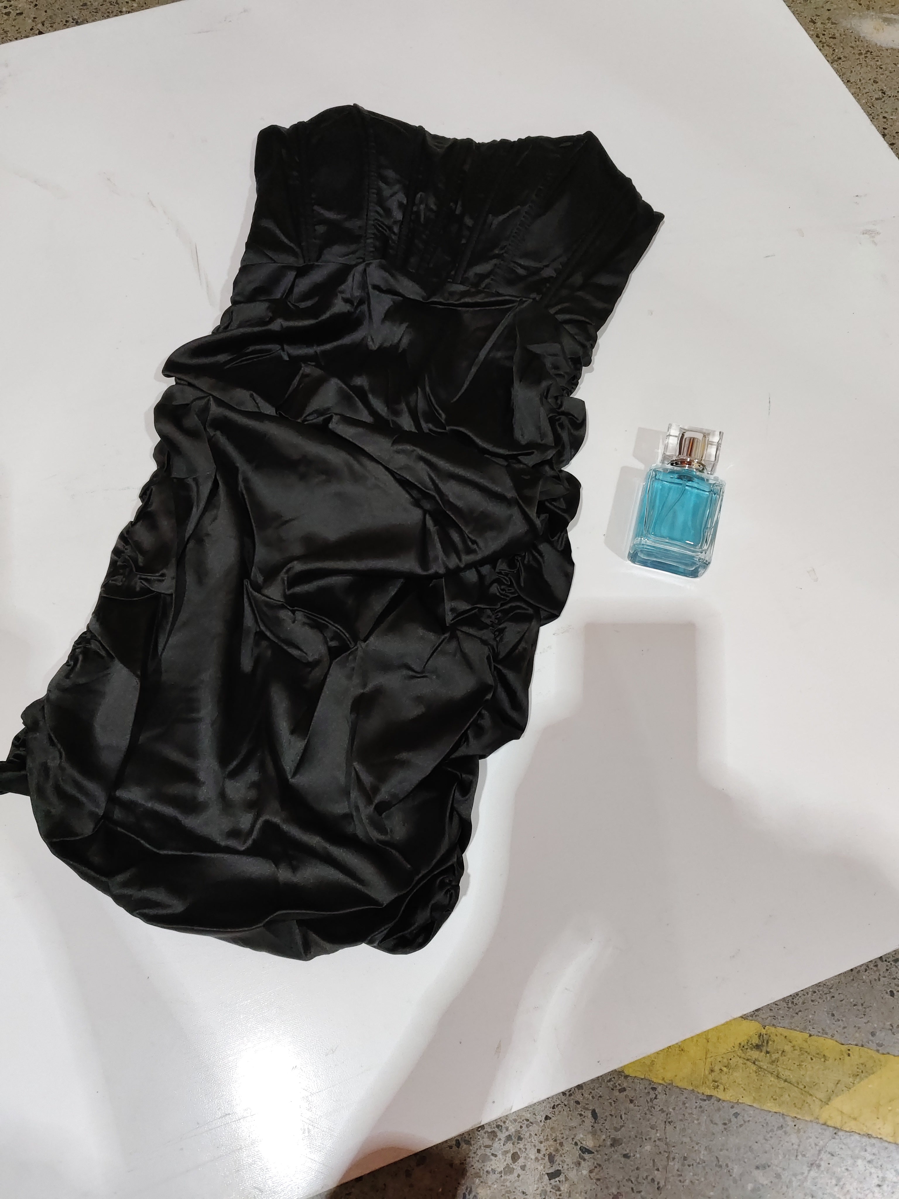 Off-the-shoulder One-word Shoulder-wrapped Breast Fishbone Dress