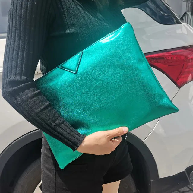 Women Day Clutch Bags Luxury Designer Lady Handbags new female envelope bags wallet silver