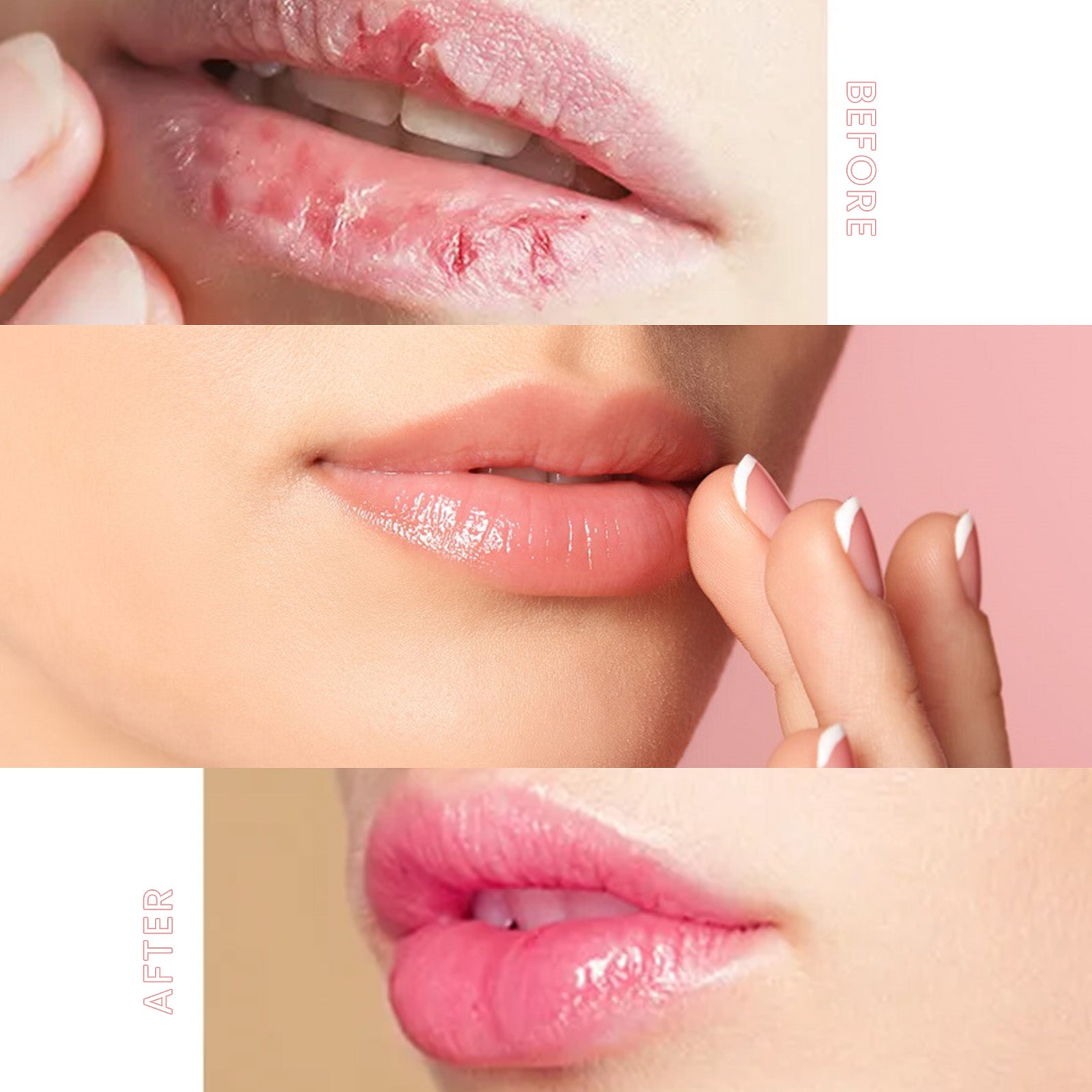 Lip Sleeping Mask, Moisturizing Gently Exfoliating Dead Skin Plump Smooth Lip Mask