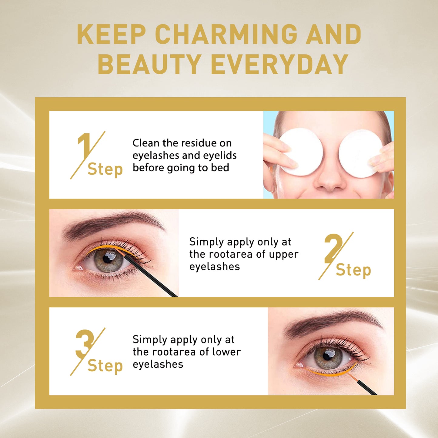 Eyelash Liquid Lashes Long, Thick And Curling Black Beautiful Eyelash Moisturizing Mild Natural Mascara