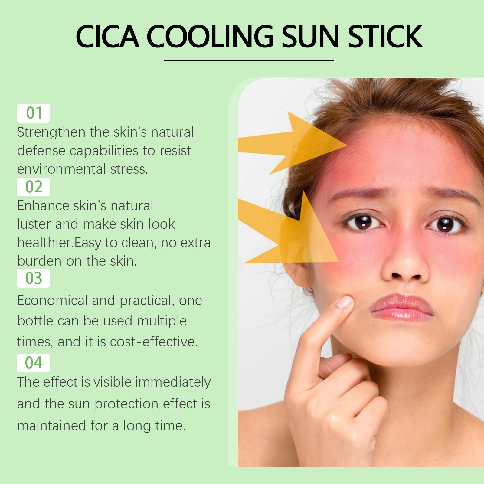 Sunscreen Refreshing Isolation Solid Protective Cream