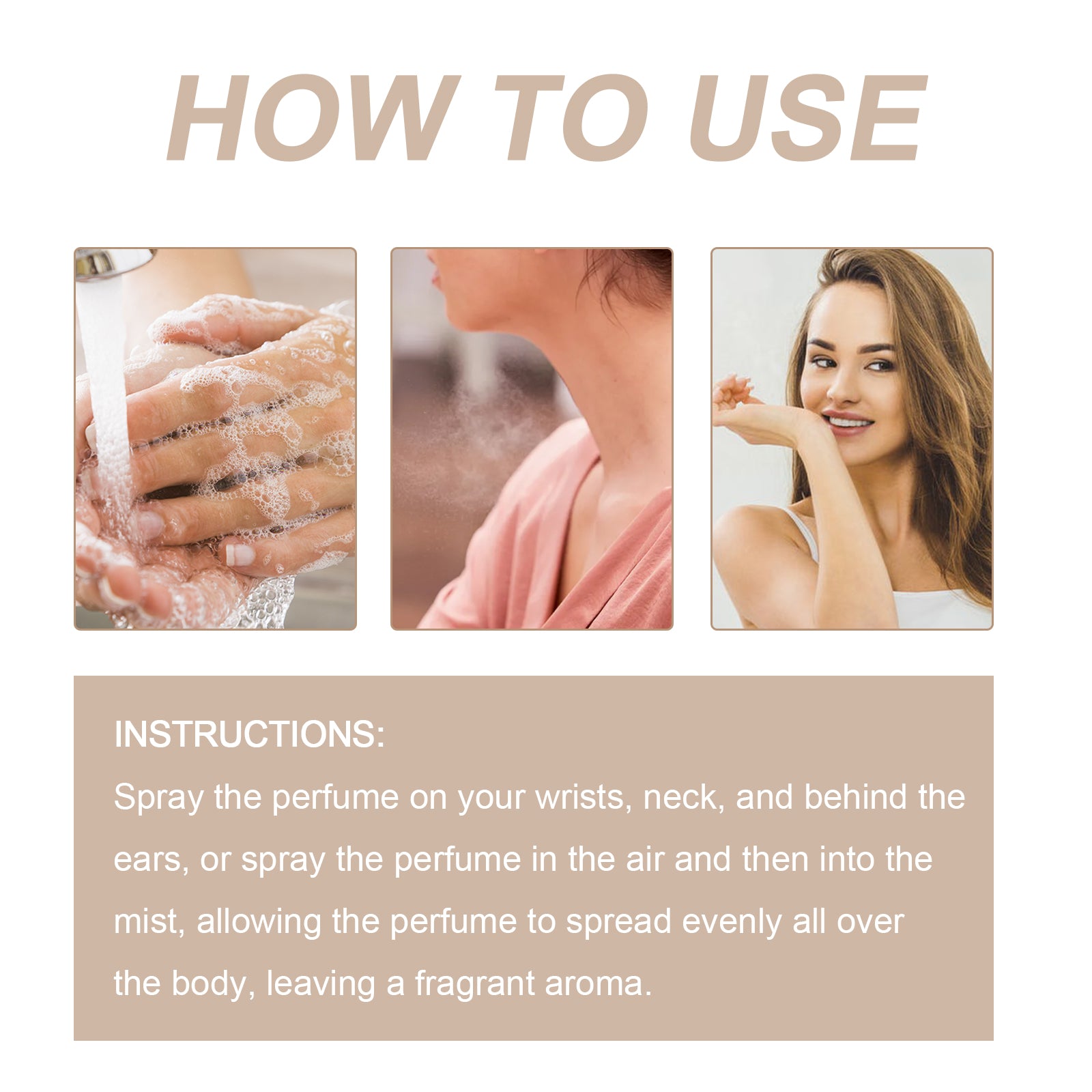 Caramel Cascade Perfume Oil, Lasting Fragrance Light Elegant Natural Niche Fresh Mild Not Pungent Portable Caramel Perfume