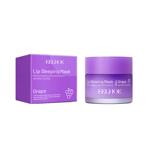 Lip Sleeping Mask, Moisturizing Gently Exfoliating Dead Skin Plump Smooth Lip Mask