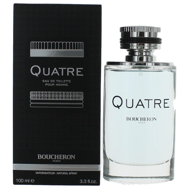 BOUCHERON QUATRE 3.4 EAU DE TOILETTE SPRAY FOR MEN