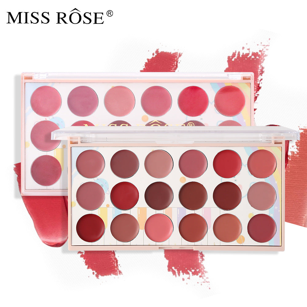 Missrose Recommends 18 Color Mouth Red Dish Matt Moisturizing Water-Resistant Non Fading And Non Staining Lipstick