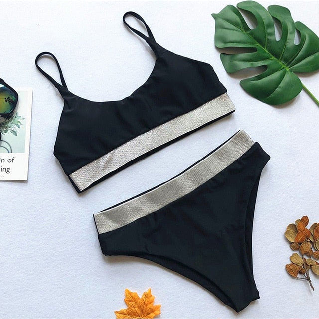 Costume da bagno bikini micro bikini verde neon Bikinx Costume da bagno push up sexy Costume da bagno donna triangolo costumi da bagno femminile