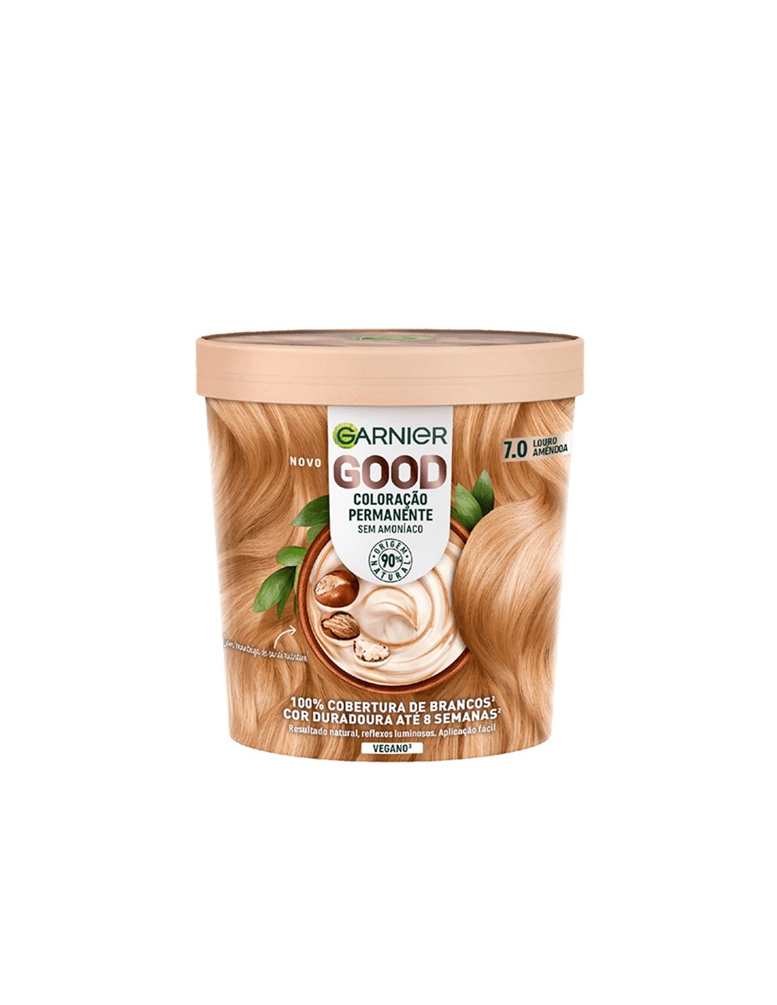 Garnier Good ColoraciΓ³n Permanente 7,0 Rubio Almendra 1 U