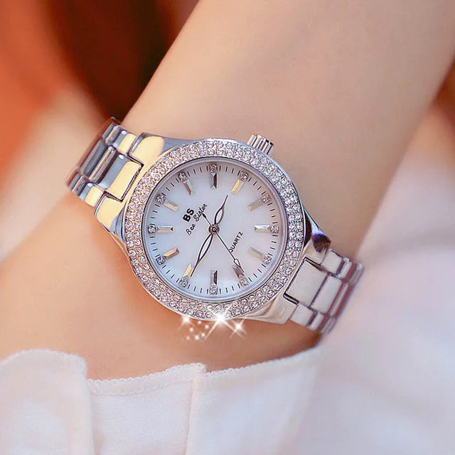 Orologi da donna con diamanti in cristallo
