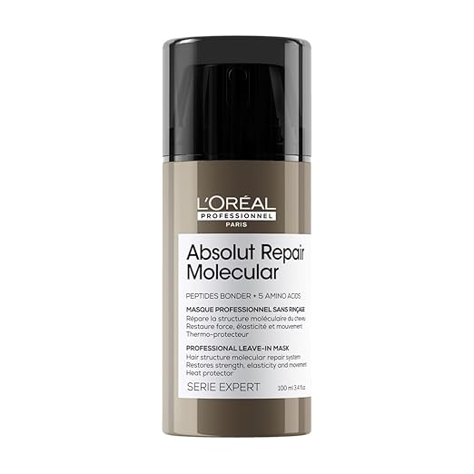 L'oreal Professionnel Absolut Repair Molecular Mascarilla Profesional Reparadora Sin Aclarado Para Cabello Dañado 100ml